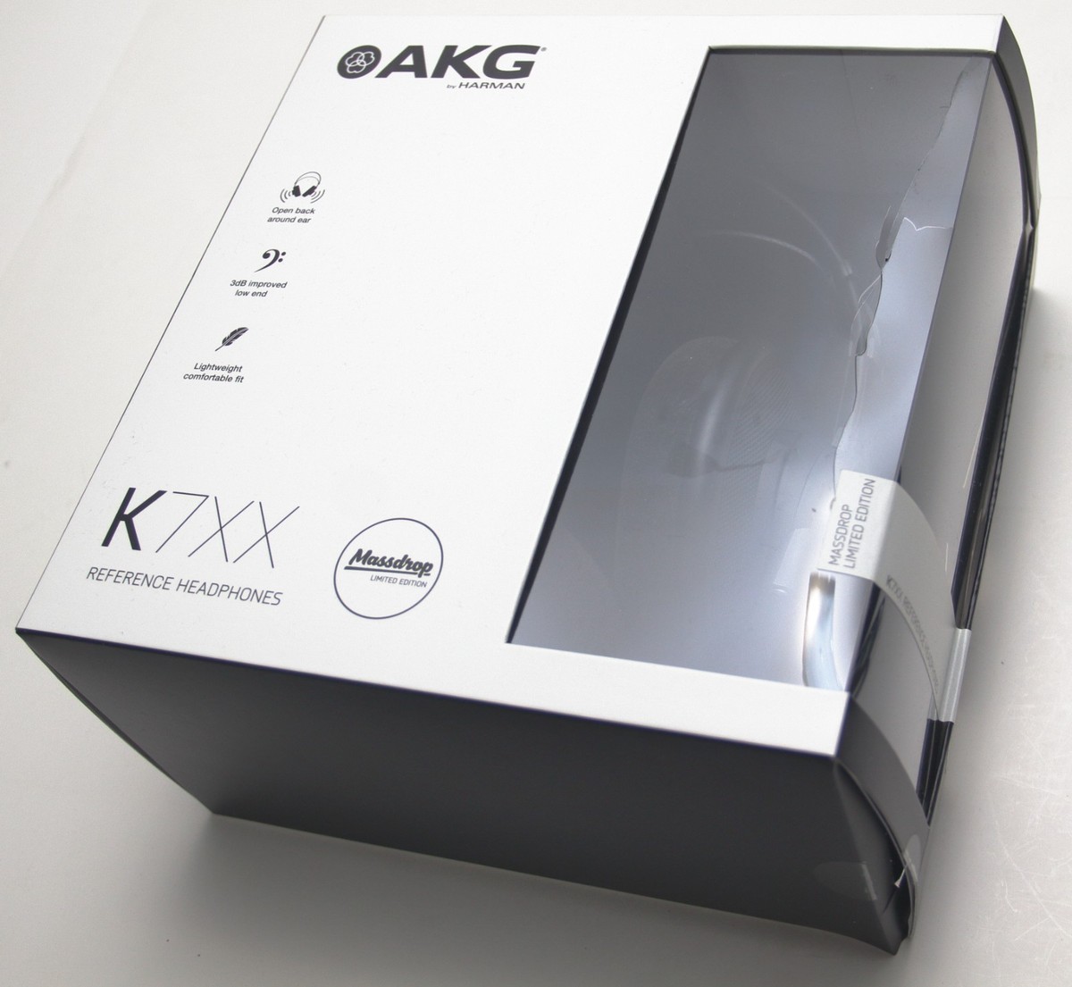 AKG K7XX Massdrop Limited Edition Reference Headphones Black w