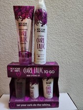 5pk NOT YOUR MOTHER  S Curl Talk To Go Mini Set Of 3, Shampoo 8oz  Mousse 7oz.