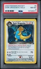 2000 POKEMON ROCKET #5 DARK DRAGONITE-HOLO PSA 8