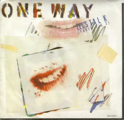 One Way Lets Talk (Parts 1 & 2) Vinyl Single 7inch NEAR MINT MCA Records