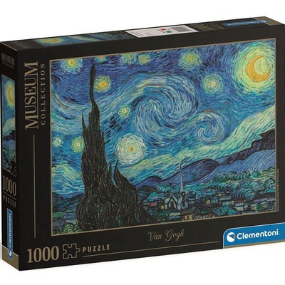 CLE Puzzle 1000 Museum VanGoghDieSternennacht 39995