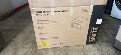 ZLINE MWO-30 30 Inch wide, 1.6 cu ft. Built-in Convection Microwave Oven*READ*
