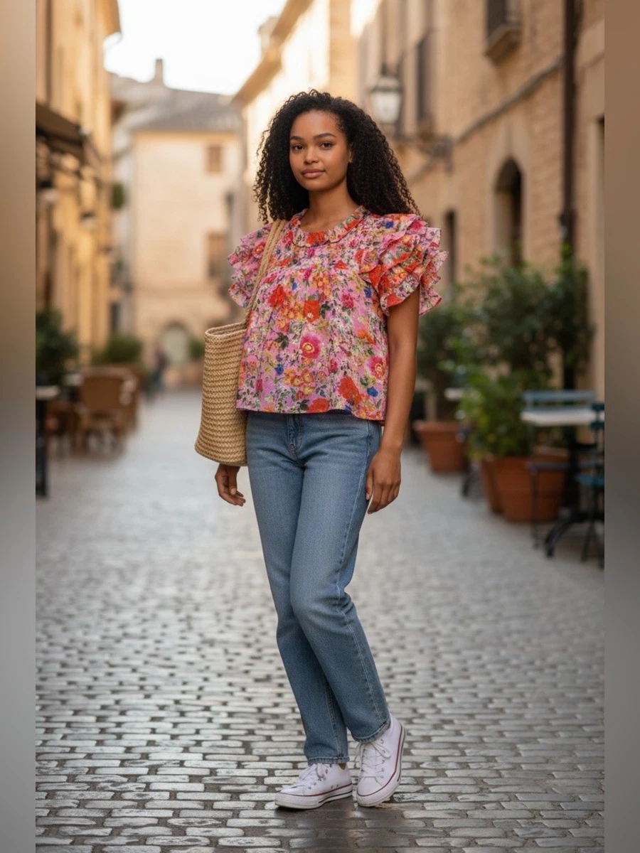 Regular Size Rose & Olive Tops for Women for sale | eBay