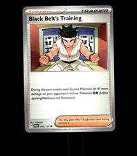 Black Belt's Training – 096/131 – Prismatic Evolutions – Near Mint Non Holo