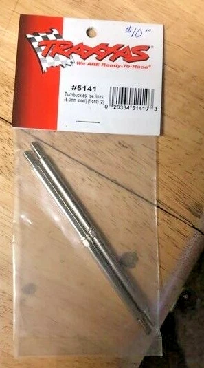 5141 TRAXXAS Turnbuckles, toe links (5.0mm steel) (front) (2) E-MAXX/T-MAXX - Image 2 of 4
