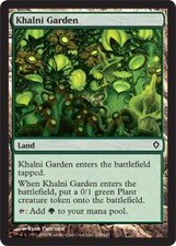 Khalni Garden - Light Play MTG Worldwake