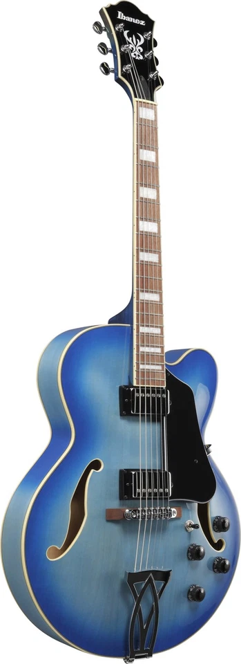 IBANEZ Artcore 6 Cuerdas En Jet Blue Burst AF75-JBB - Imagen 3 de 4