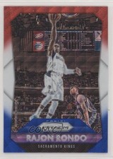2015-16 Panini Prizm Red White & Blue Prizm Rajon Rondo #209 g6p