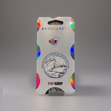 PopSockets PopGrip Phone Holder - White Dove Marble - new