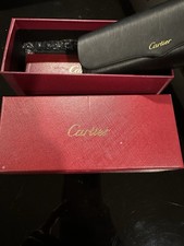 Cartier Rimless Gold Metal Eyeglass Frames Un...