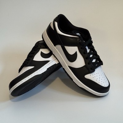 Nike Dunk Low Panda Black White 45 US 11 DD1391-100 