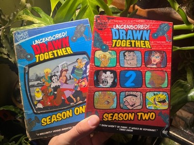 Drawn Together Season 1 And 2 Used Working DVD Set