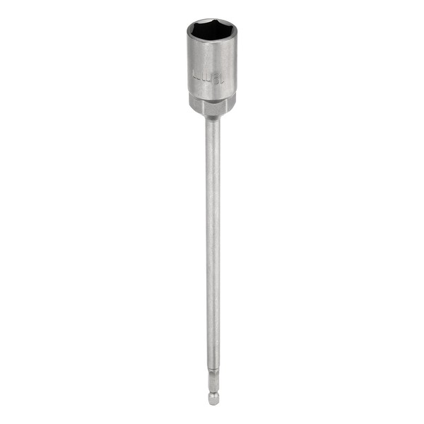 "Nuss-Aufsatz-Bohrer 19Mm 1/4\" 10\" Magnet FüR Sechskantschaft"-image