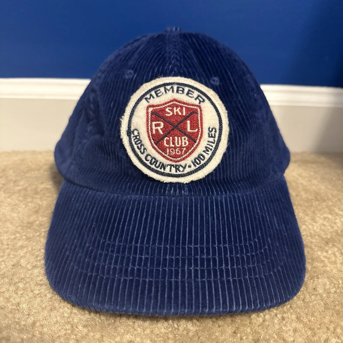 Polo Ralph Lauren Corduroy Blue Hats for Men for sale | eBay