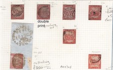 New South Wales 1850 Sydney Views used 6x plate 2, (+ a forgery)