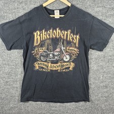 Biketoberfest Daytona Beach 2008 Motorcycle Front And Back Black