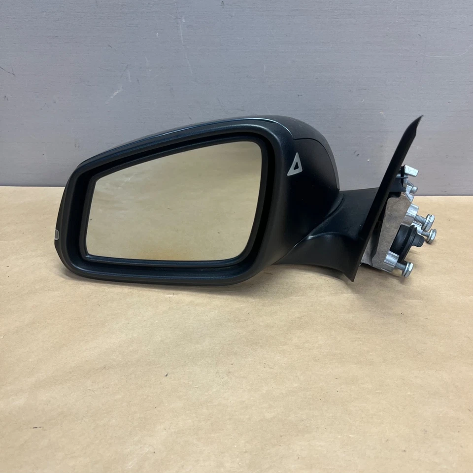 2012-18 BMW 328i 335i F30 F31 LEFT DRIVER DOOR MIRROR HEATED GRAY OEM - Image 3 of 4