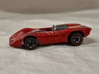 Vintage Hot Wheels Flying Colors Diecast Redline 1969 Red Ferrari 312P