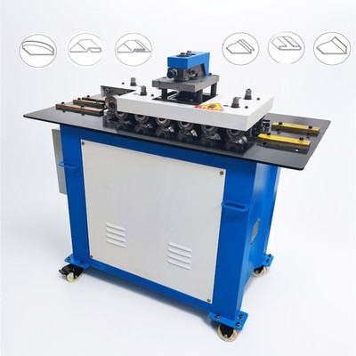 Seam Lock Forming Machine Iron Aluminum Sheet Metal Biting Machine 1.5KW 220V