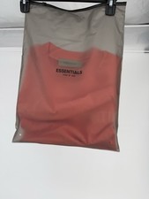 FOG Essentials T-Shirt Coral Pink Size L Brand New Deadstock