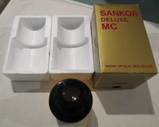 SANKOR DELUXE MC NISSIN F2.0 F=45MM 1.75INCH GOLD BNIB CINE PROJECTOR LENS