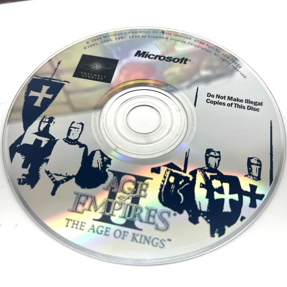 Age of Empires 2: The Age of Kings PC Game Disc PC Games And Manual - Image 4 of 4
