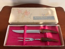Vintage Regent Sheffield England Carving Knif...