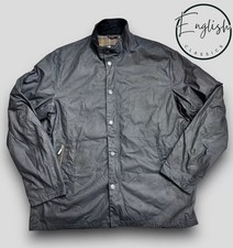 Barbour Evelar Wax Jacket Men’s XXL Navy
