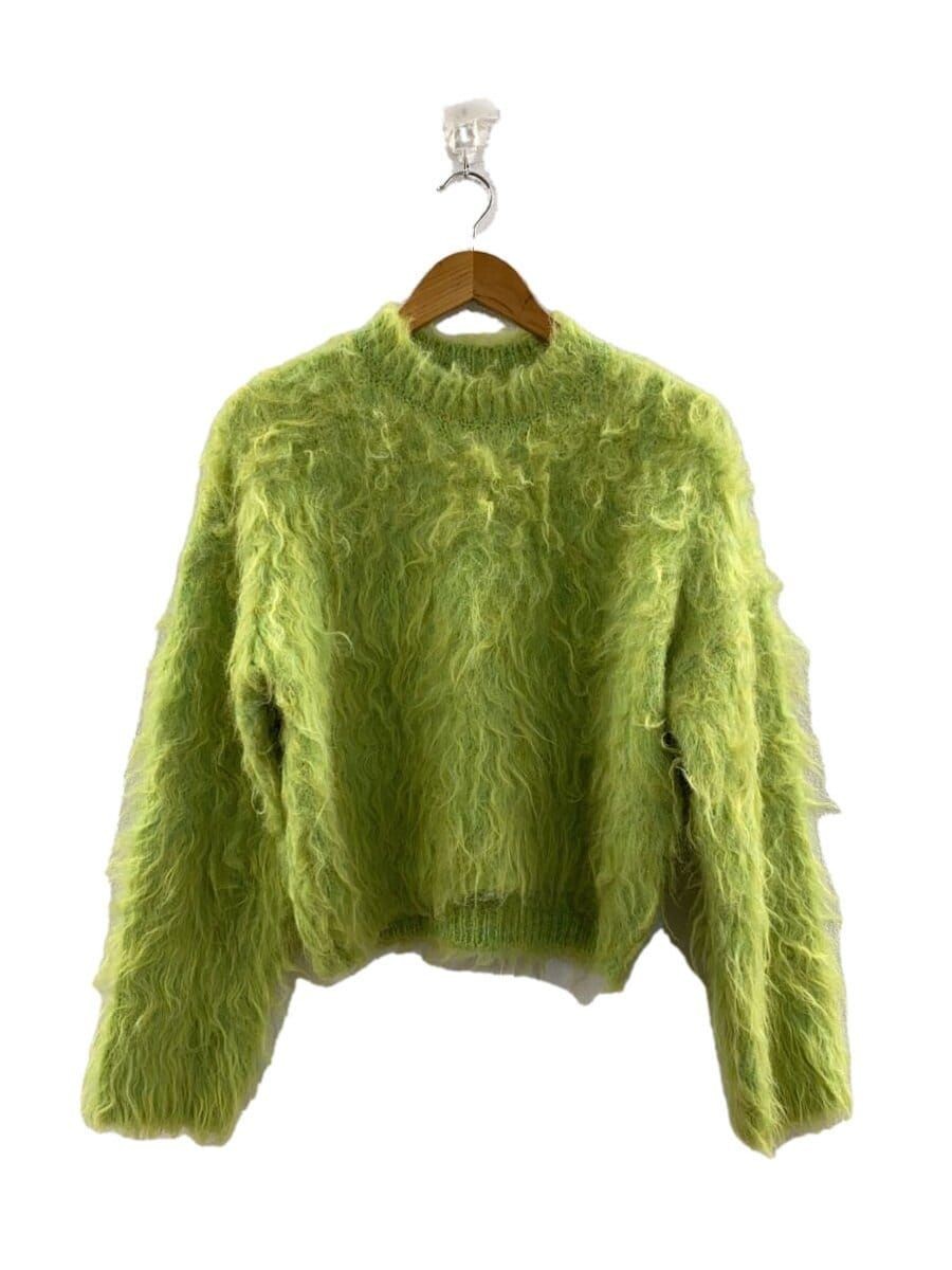 MAISON SPECIAL◆Sparkling Shaggy Knit Pullover/FREE/ナイロン/GRY/21242365703// MAISON SPECIAL FLUFFY SHAGGY KNIT PULLOVER Green 21242365702