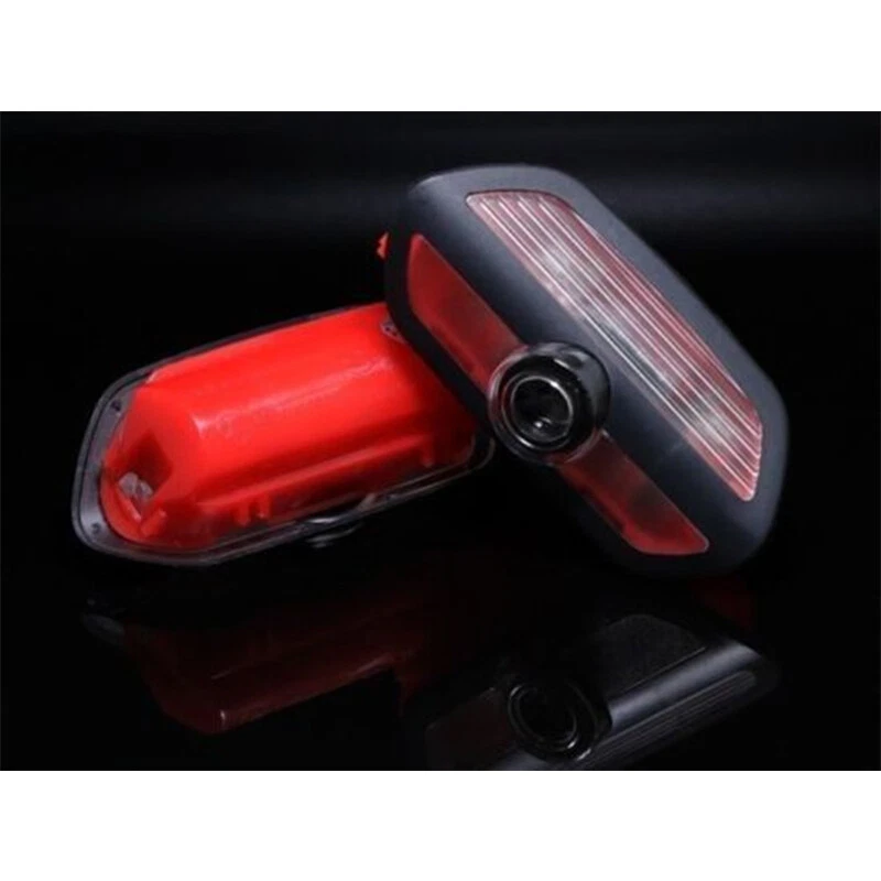 HD Red AMG LED Door Welcome Courtesy Lights For Mercedes Benz S Class 2014-2021 - Image 4 of 4