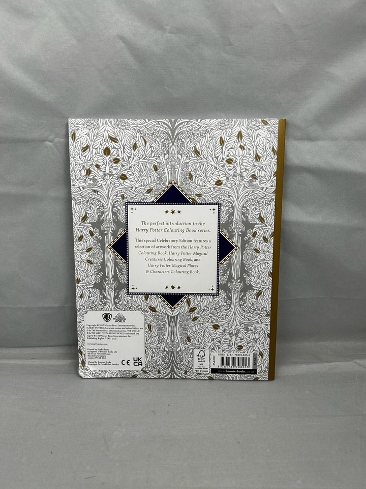 Harry Potter Colouring Book Celebratory Edition The Best of Harry