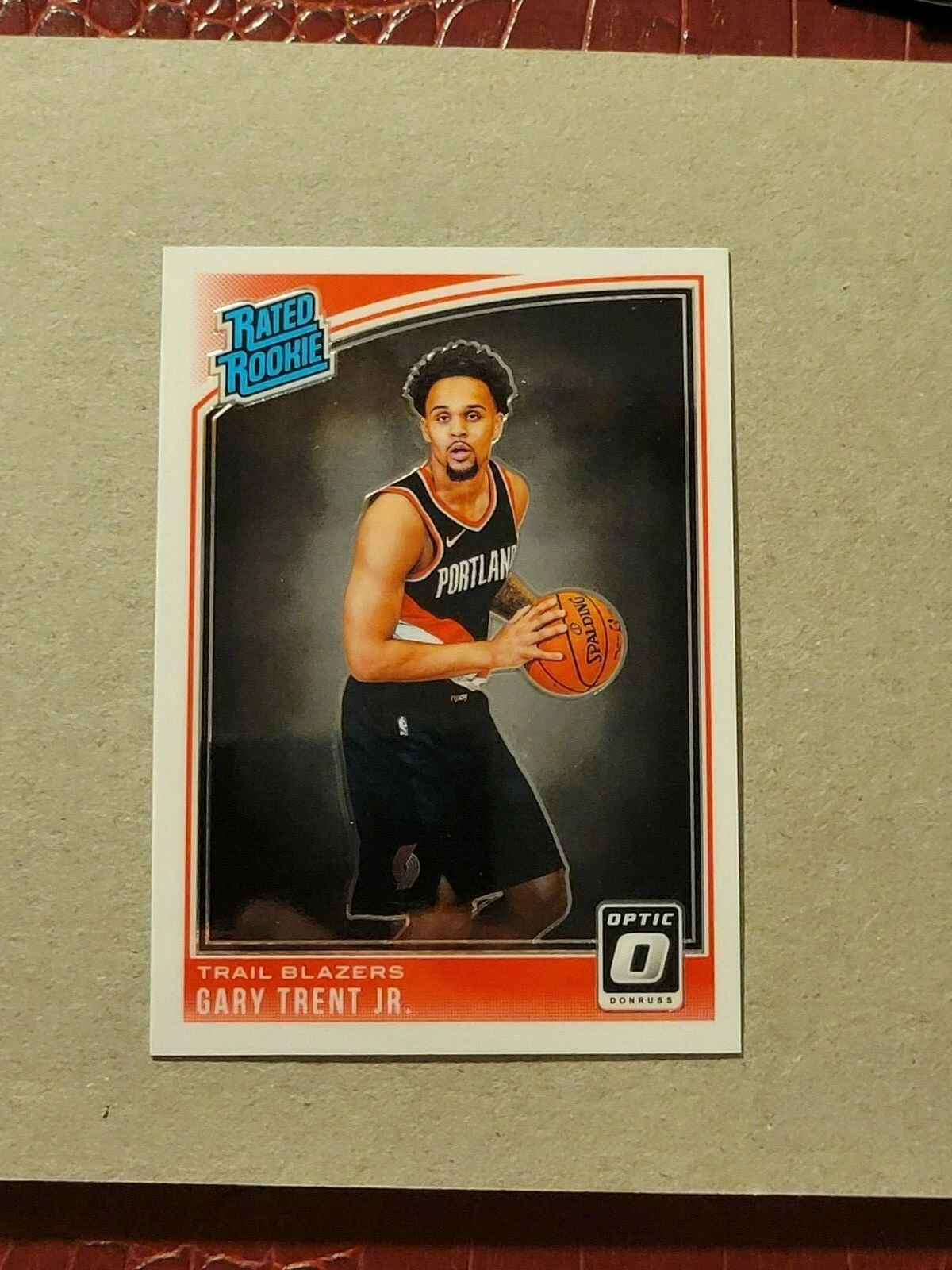 2018-19 Donruss Optic Gary Trent Jr. Rated Rookie RC #199 Portland Toronto