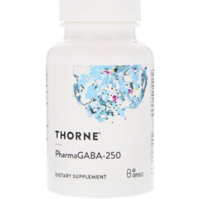 Thorne Research PharmaGABA-250 Mineral Supplement Capsule - SP662 (60 Count)