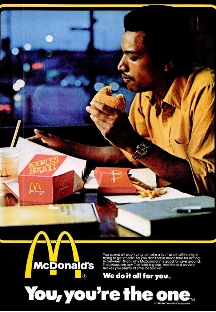 レア　1975年　マクドナルドランド　ハンバーガーパッチ　ポスター　ディスプレイ レア 1975年 マクドナルドランド ハンバーガーパッチ ポスター