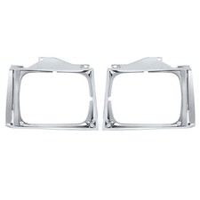 Bisel de faros ABS puerta de faros para Chevrolet S10/GMC S15/S15 Jimmy 82-90