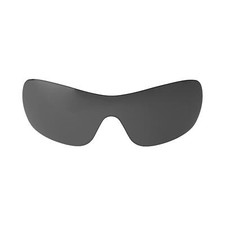Walleva Black Polarized Replacement Lenses For Oakley Distress OO4073 Sunglasses