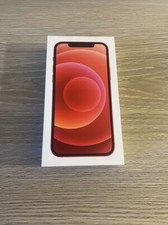 Box Only Apple iPhone 12 255GB Red Box Only  