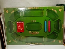 Vtg 1968 Cadaco Tripoley Board Game Special Edition No. 300 Michigan Rummy new