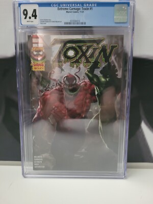 EXTREME CARNAGE: TOXIN #1 WALMART EDITION SPIDER-MAN 1ST PRINT CGC 9.4