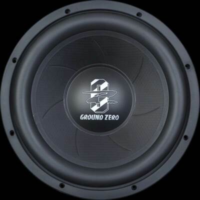 Ground Zero GZIW300 30cm Subwoofer 400 Watt RMS 12'' Car Hifi 4 Ohm NEU OVP