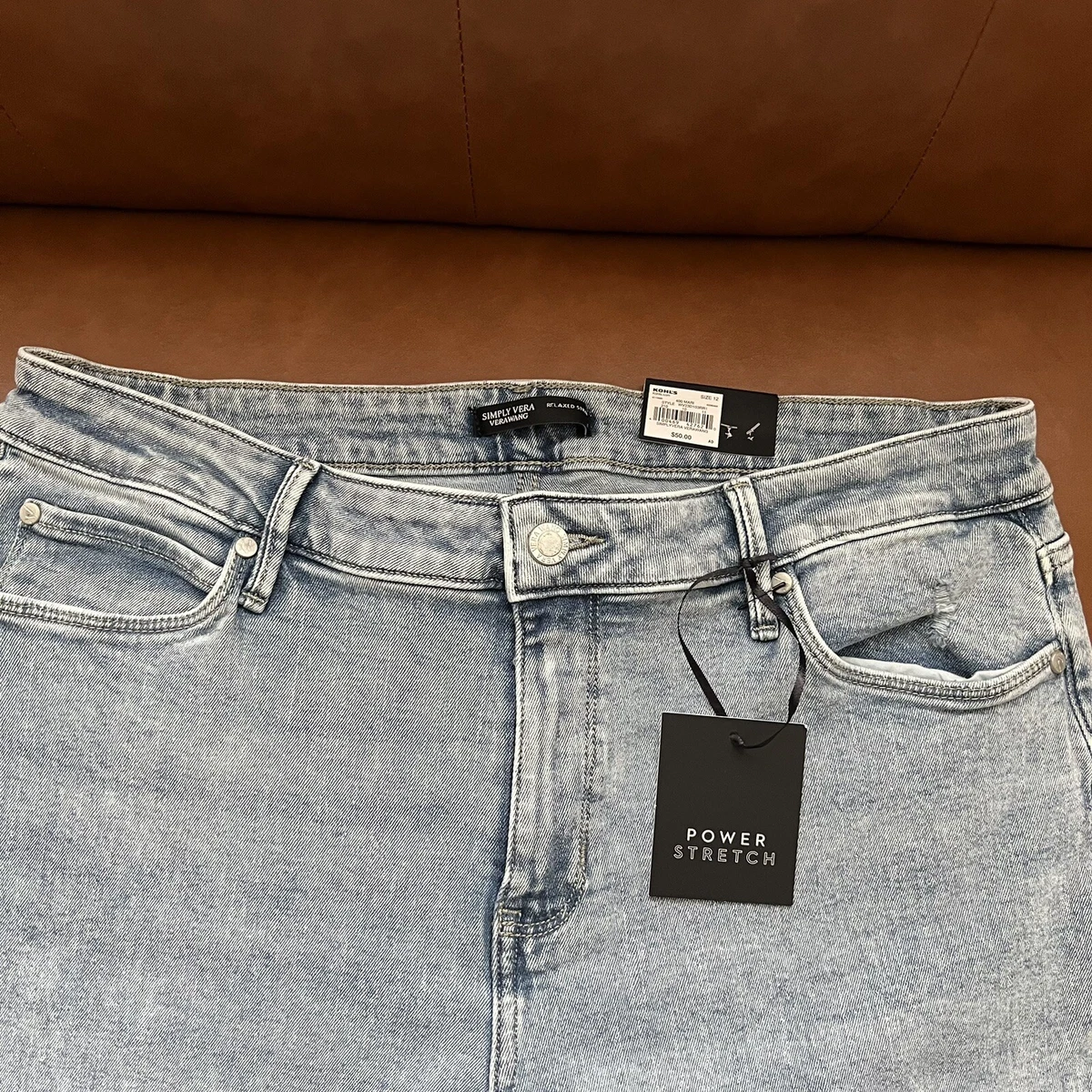 Kohls vera wang jeans cheap
