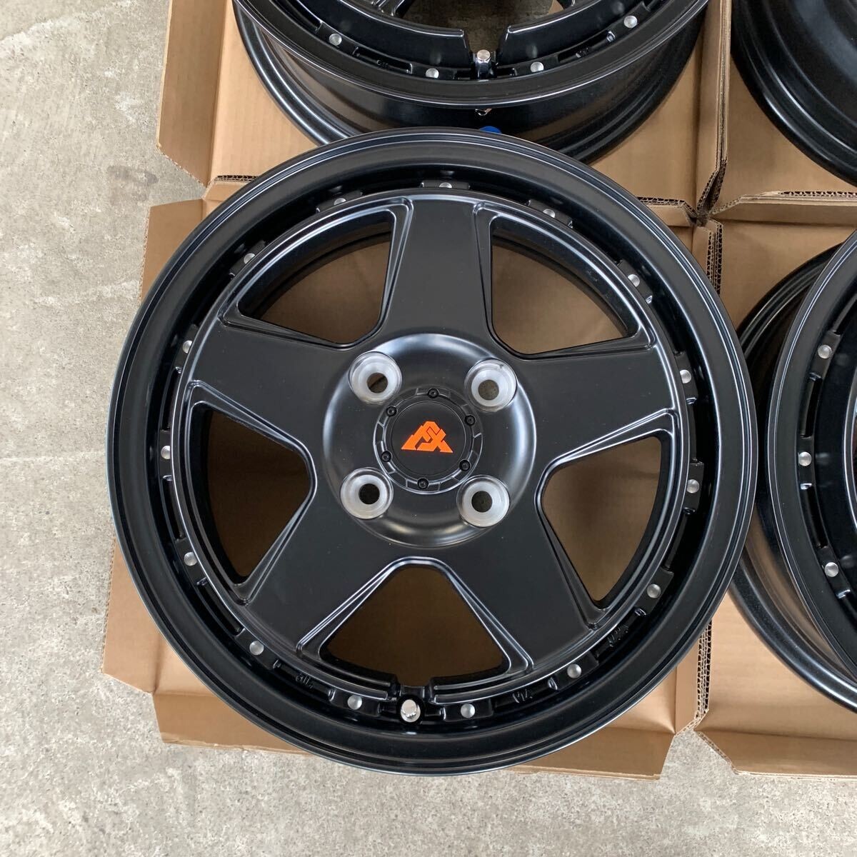 KEI JDM 14inch 100x4h Wheels set4 Kei japan mini truck Hijet