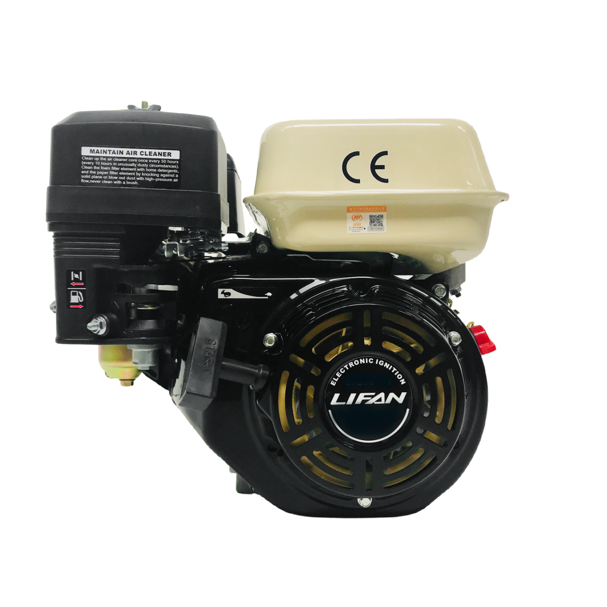 Half Speed Gearbox Engine 7hp Replaces Honda GX200 GX160 2:1