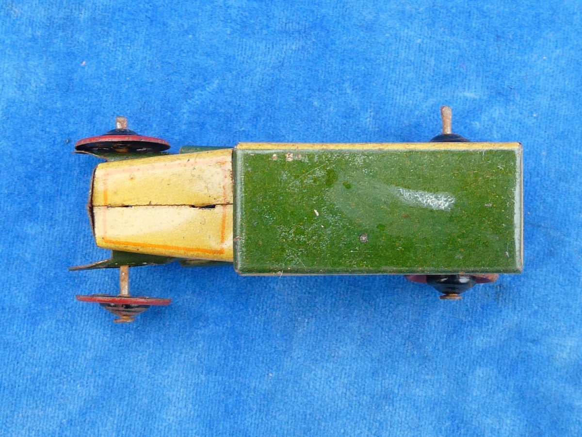 RARE ! JOUET AVANT-GUERRE Prewar toy - JDN DISTLER - STATION Gas station N° 594
