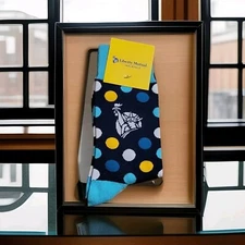 Liberty Mutual Insurance Novelty Socks Mens 8-10