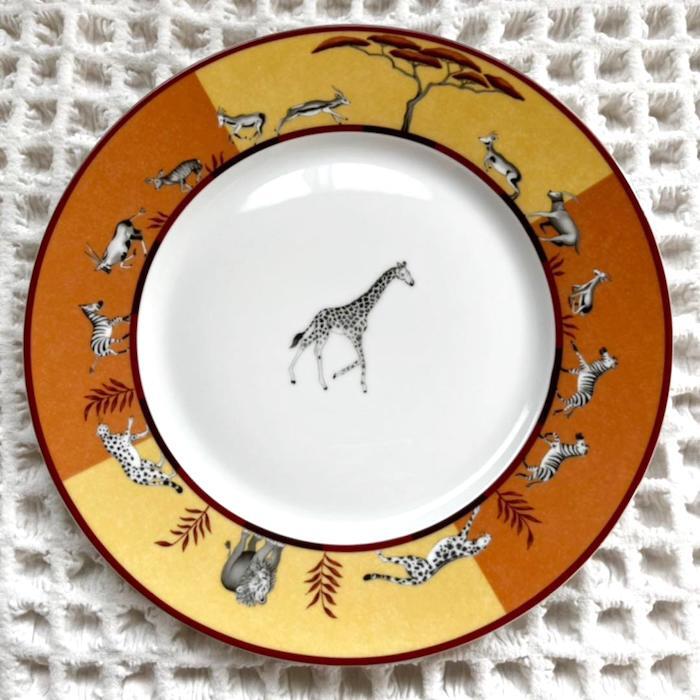 【る811】エルメス　大皿　アフリカ HERMES - □新品□未使用□ HERMES エルメス アフリカ お皿