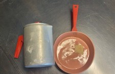 3 pc Aluminum Specialty Toy Cookware Set - Red Handles