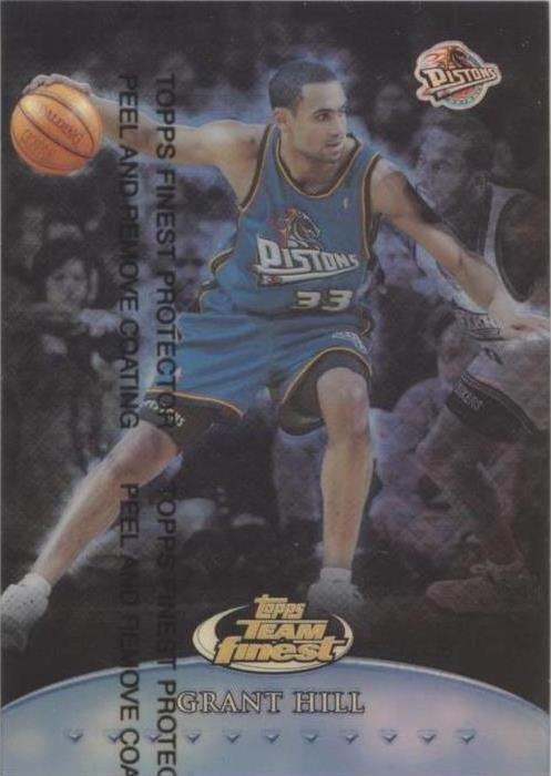 1999-00 Topps Finest - Grant Hill #TF9 for sale | eBay