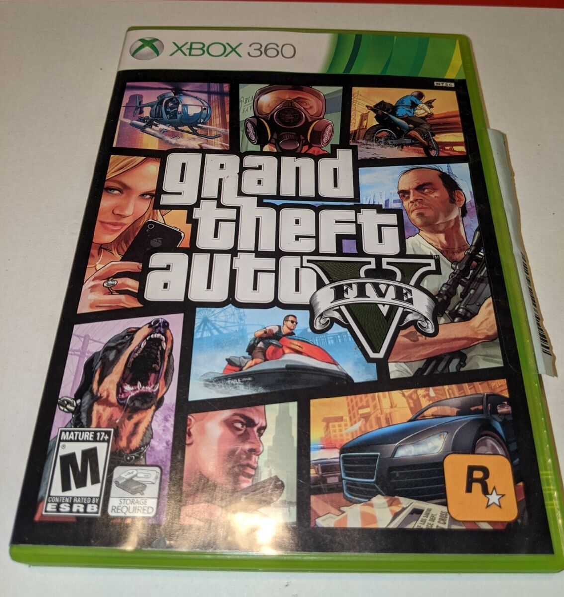 Grand Theft Auto V GTA 5 (Microsoft Xbox 360) BRAND NEW