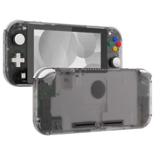 Replacement Case Faceplate Backplate Buttons Kit Clear For Nintendo Switch Lite